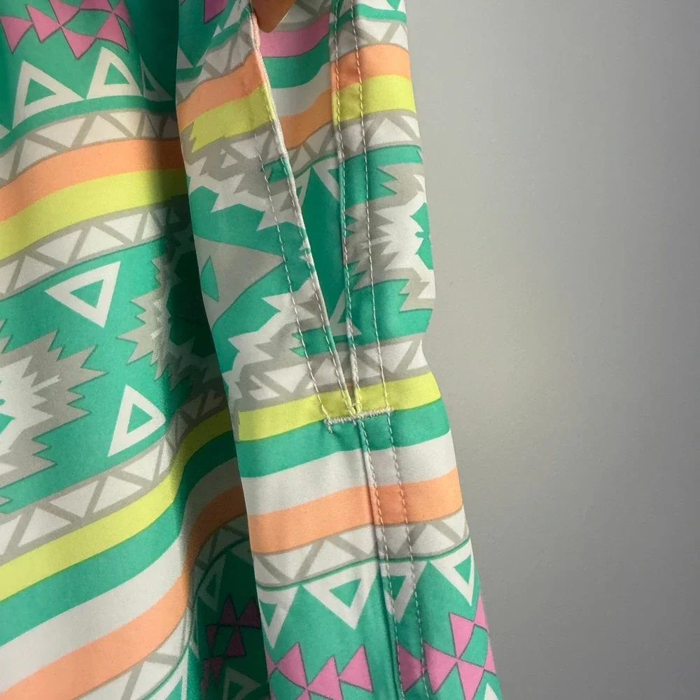 Chubbies XXL Swim Trunks Shorts Aztec Geometric Print Drawstring‎ Menswear